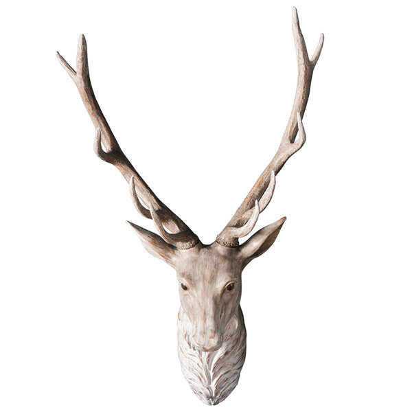 Light up deer on sale head wall art